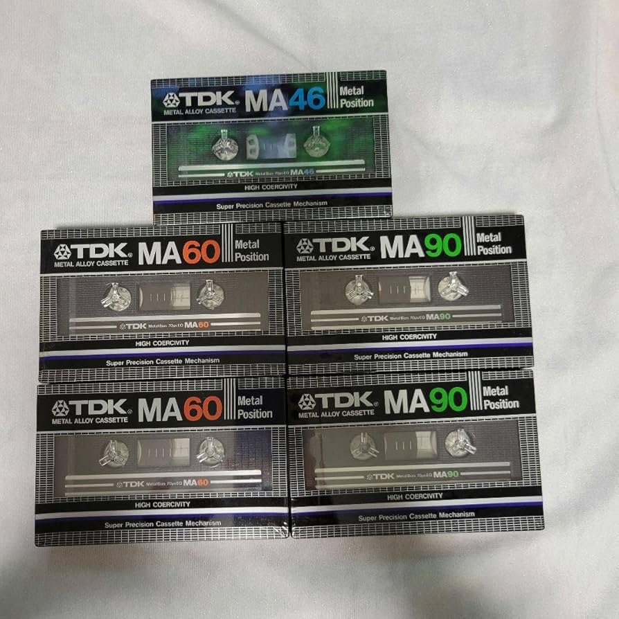 TDK - TDK MA46 1本　MA60 2本　MA90 2本　5本セット TDK MA46 1本,MA60 2本,MA90 2本5本セット